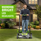 80V 25" Cordless Battery Self-Propelled Mower w/ 4.0Ah Battery & Rapid Charger