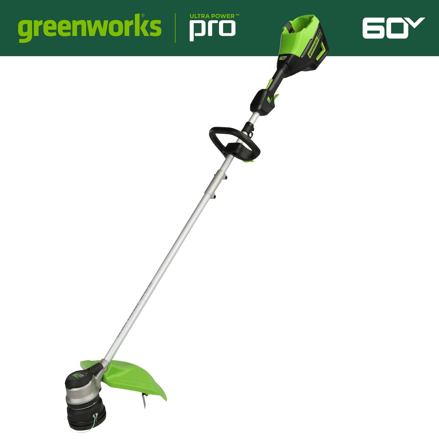 60V 16" Cordless Battery String Trimmer w/ 2.5 Ah Battery & Charger